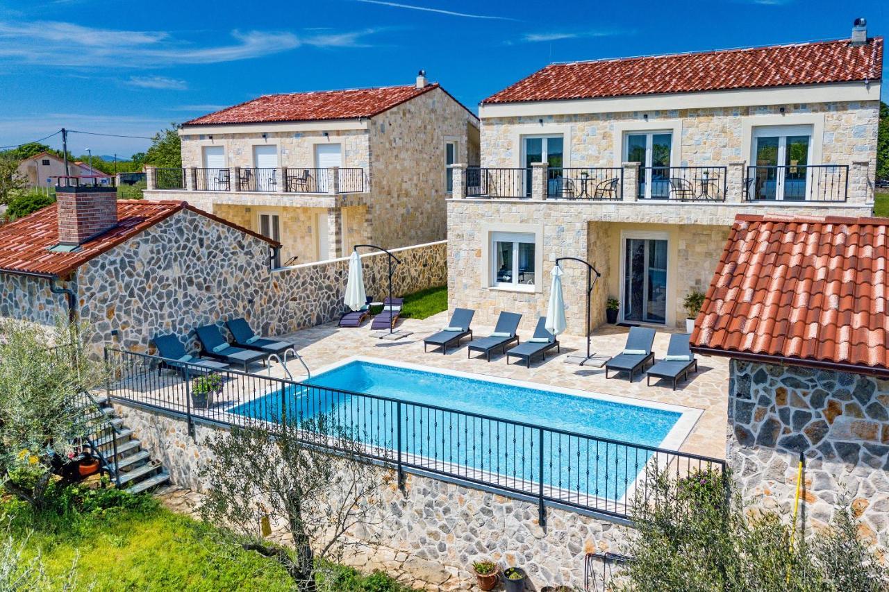 Luxury Stone Villa With Pool - Brisevo Extérieur photo