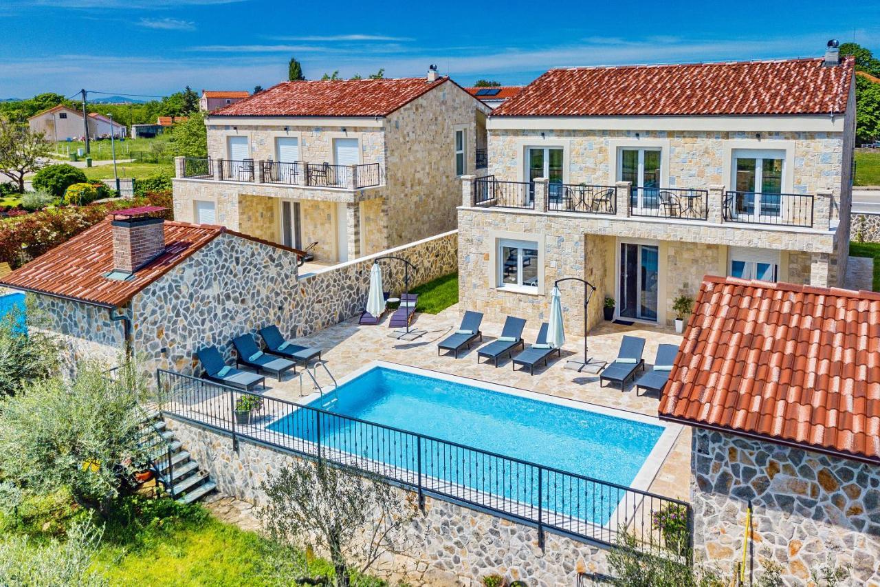 Luxury Stone Villa With Pool - Brisevo Extérieur photo