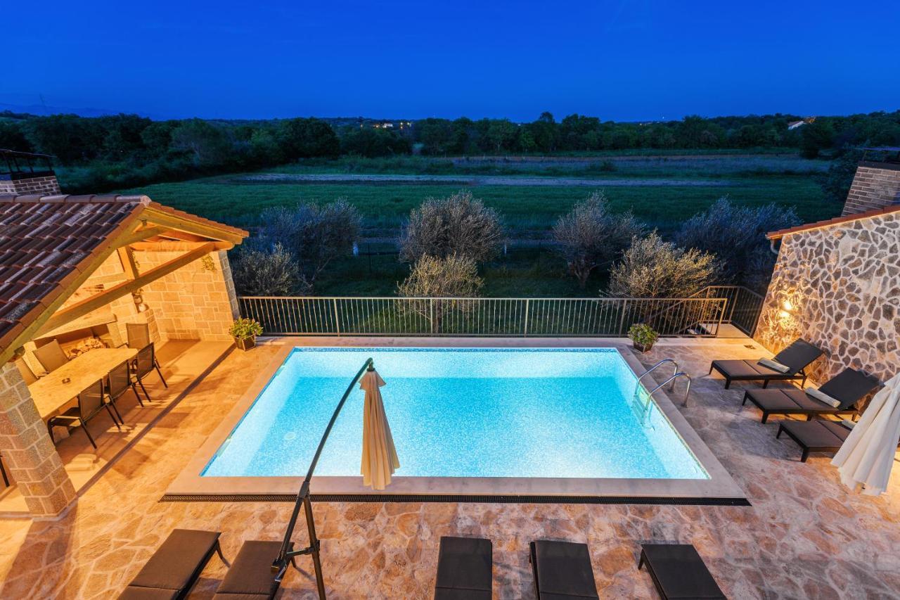 Luxury Stone Villa With Pool - Brisevo Extérieur photo