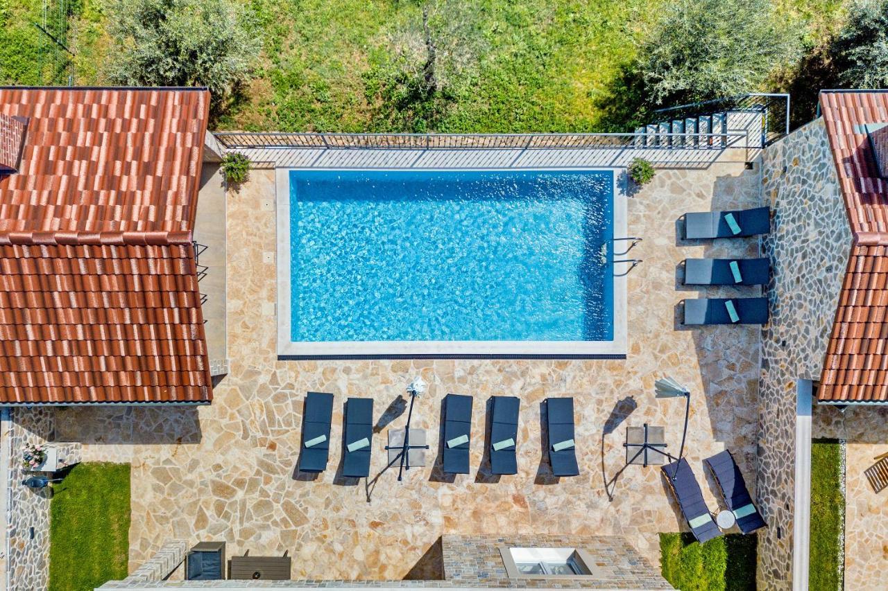 Luxury Stone Villa With Pool - Brisevo Extérieur photo
